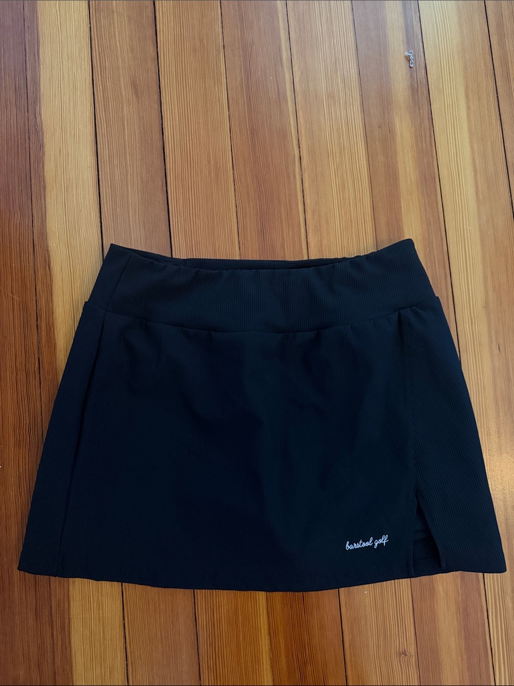 Ribbed Barstool Golf Skort